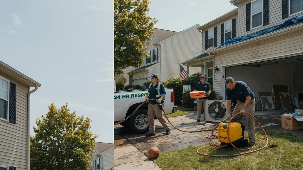 Emergency Water Damage Restoration in Potomac, MD near me
